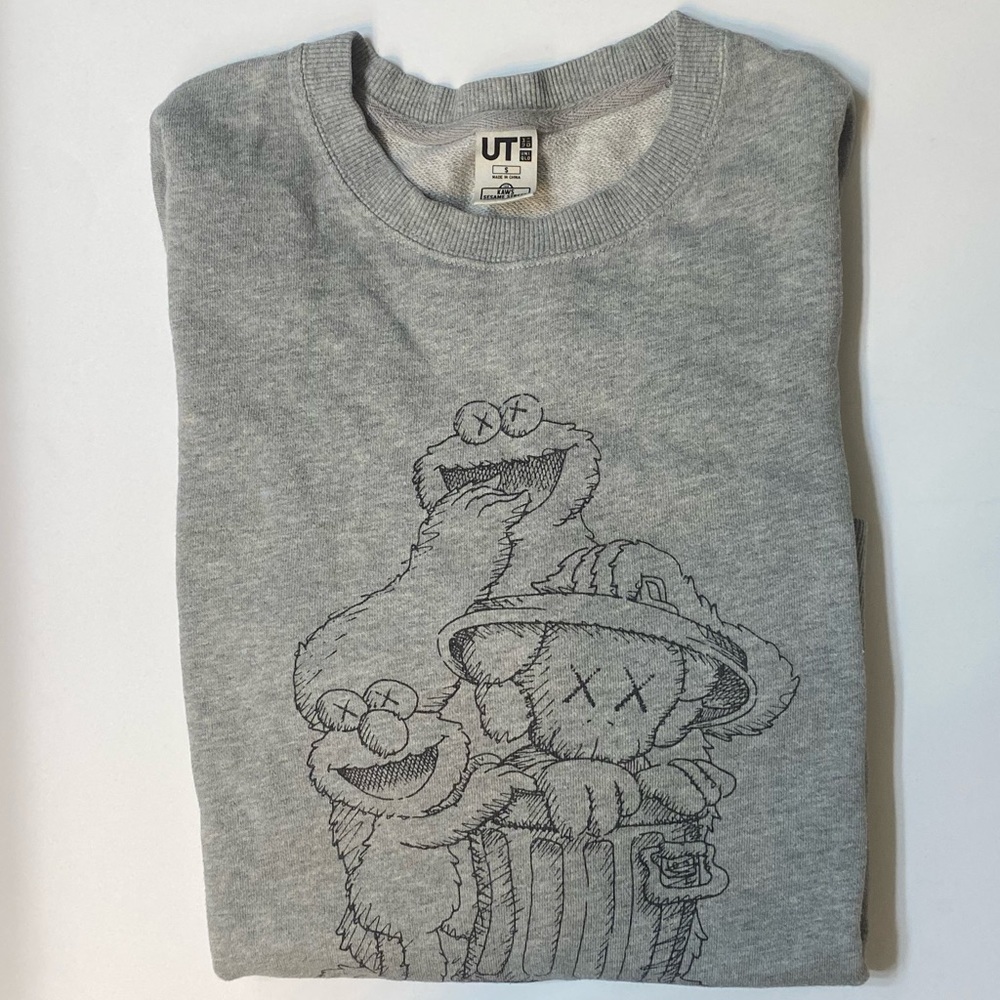 Sesame Street Sweatshirt/Gray /Size Small/ Boys